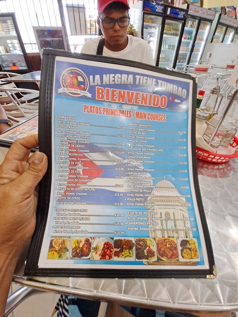 La Negra Tiene Tumbao Menu - Image 3