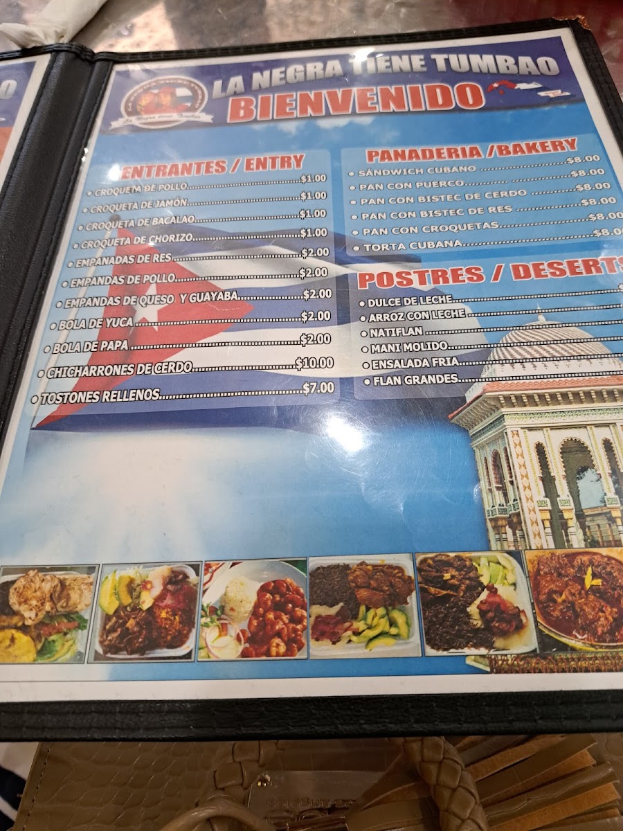 La Negra Tiene Tumbao Menu - Image 4